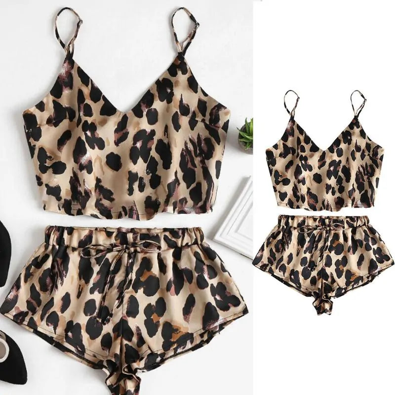 LEXIE Leopard Pajamas